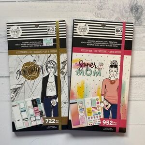 SOLD Happy Planner Accessory Book Bundle – Goal Getter & Super Mom